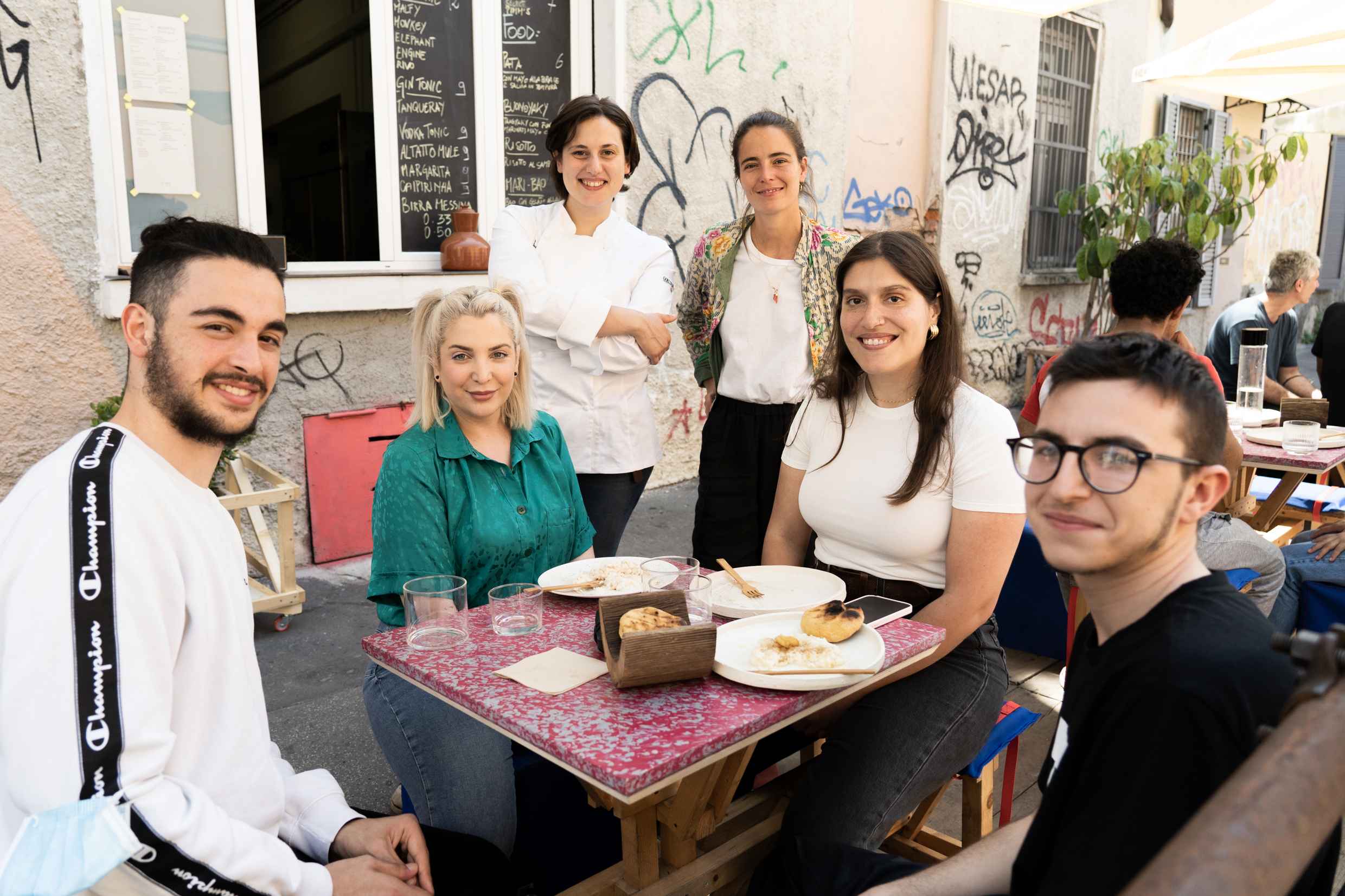 Meeting with influencers in Milan